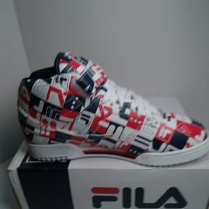Fila F-13 Archive Print 1FM00111-125 Sz 10.5